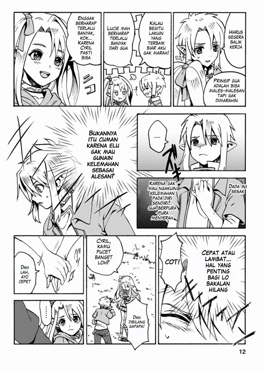 Elf Tensei kara no Cheat Kenkokuki Chapter 1.1 - halaman 11
