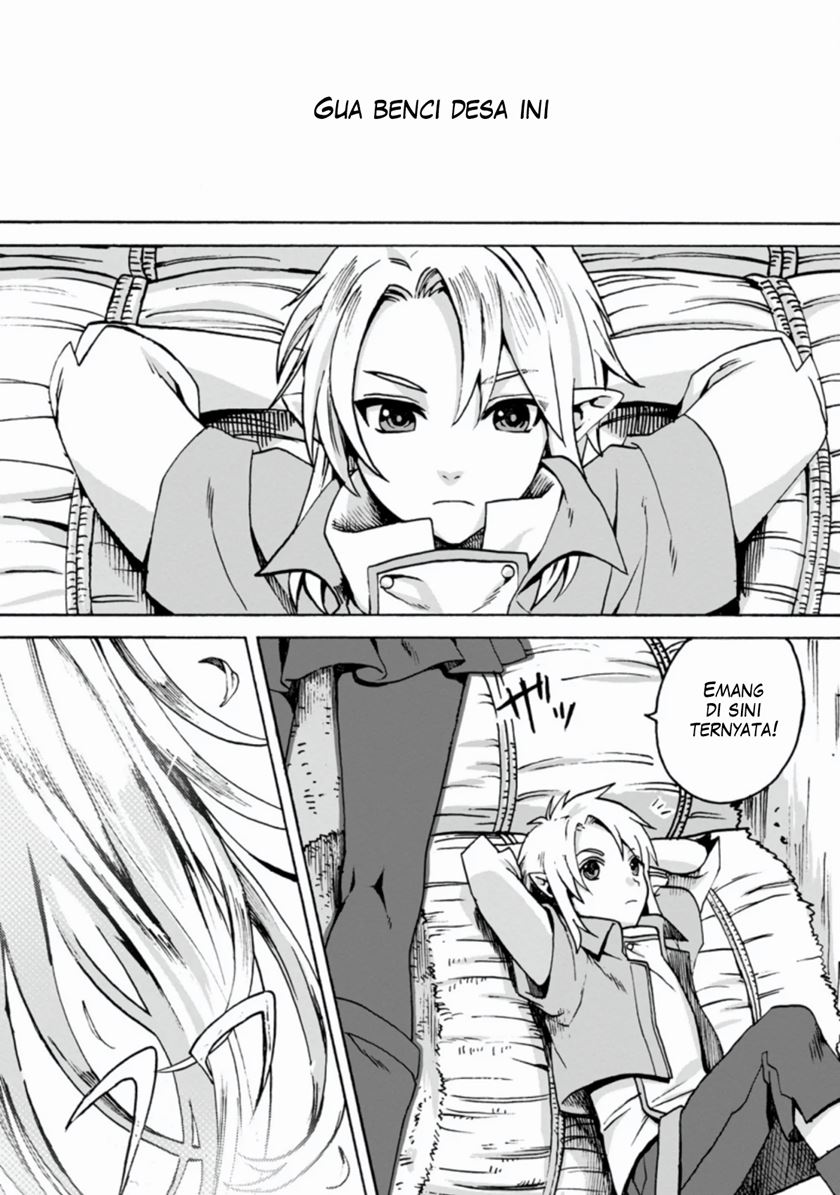 Elf Tensei kara no Cheat Kenkokuki Chapter 1.1 - halaman 5