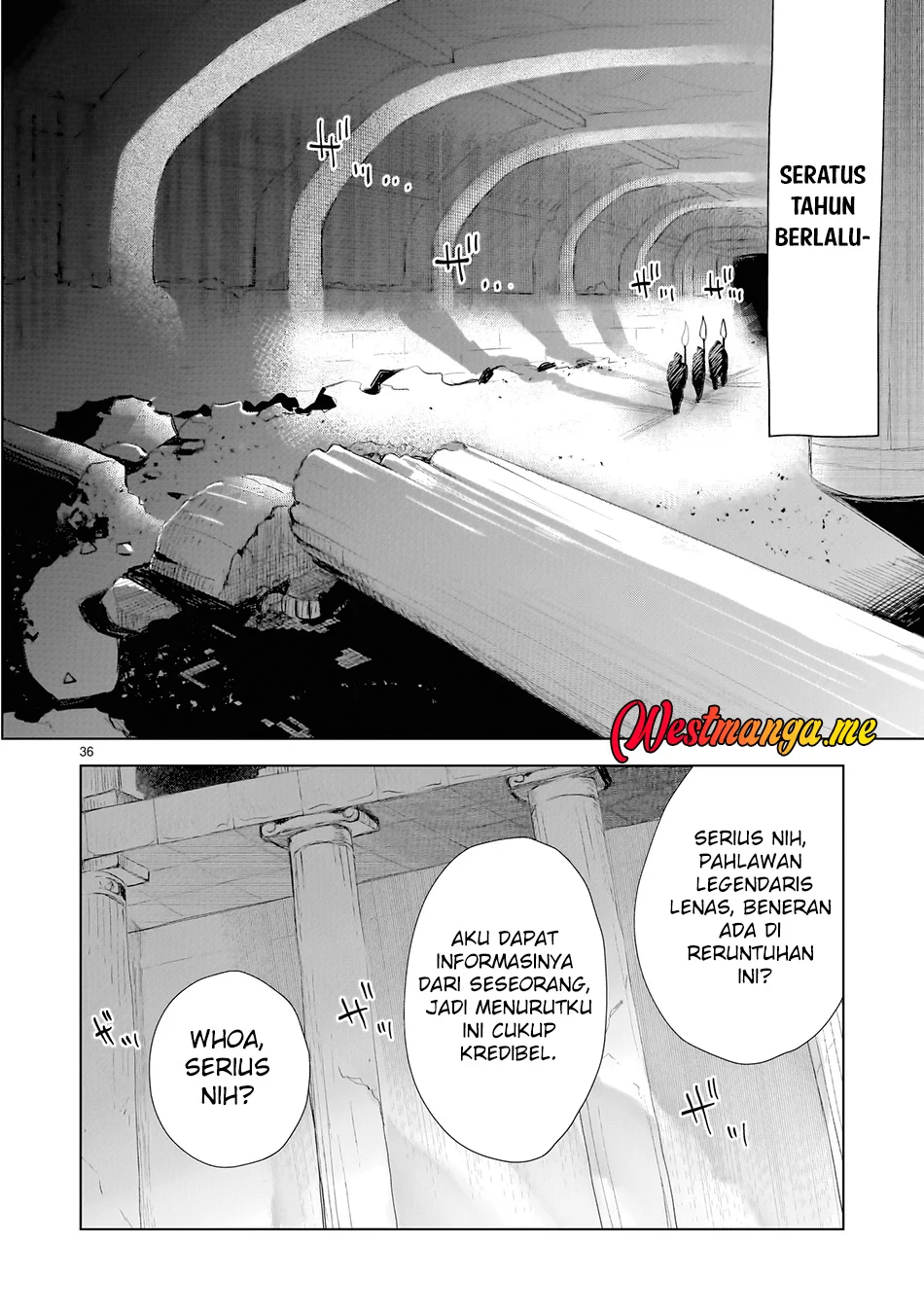 Elf Tsuma to Hajimeru Yuukyuu no Tabi ~Densetsu no Yuusha, Aisuru Elf to Tomoni 100-nen Mae ni Sukutta Sekai wo Tabisuru~ Chapter 1 - halaman 31