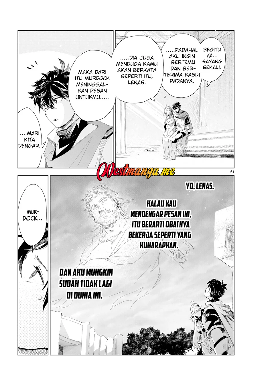 Elf Tsuma to Hajimeru Yuukyuu no Tabi ~Densetsu no Yuusha, Aisuru Elf to Tomoni 100-nen Mae ni Sukutta Sekai wo Tabisuru~ Chapter 1 - halaman 54