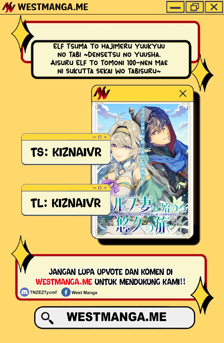 Elf Tsuma to Hajimeru Yuukyuu no Tabi ~Densetsu no Yuusha, Aisuru Elf to Tomoni 100-nen Mae ni Sukutta Sekai wo Tabisuru~ Chapter 3 - halaman 1