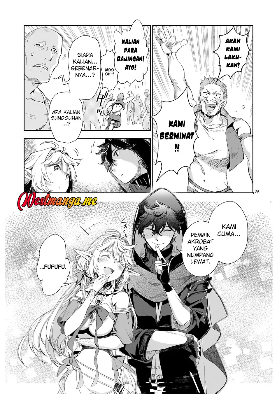 Elf Tsuma to Hajimeru Yuukyuu no Tabi ~Densetsu no Yuusha, Aisuru Elf to Tomoni 100-nen Mae ni Sukutta Sekai wo Tabisuru~ Chapter 3 - halaman 25