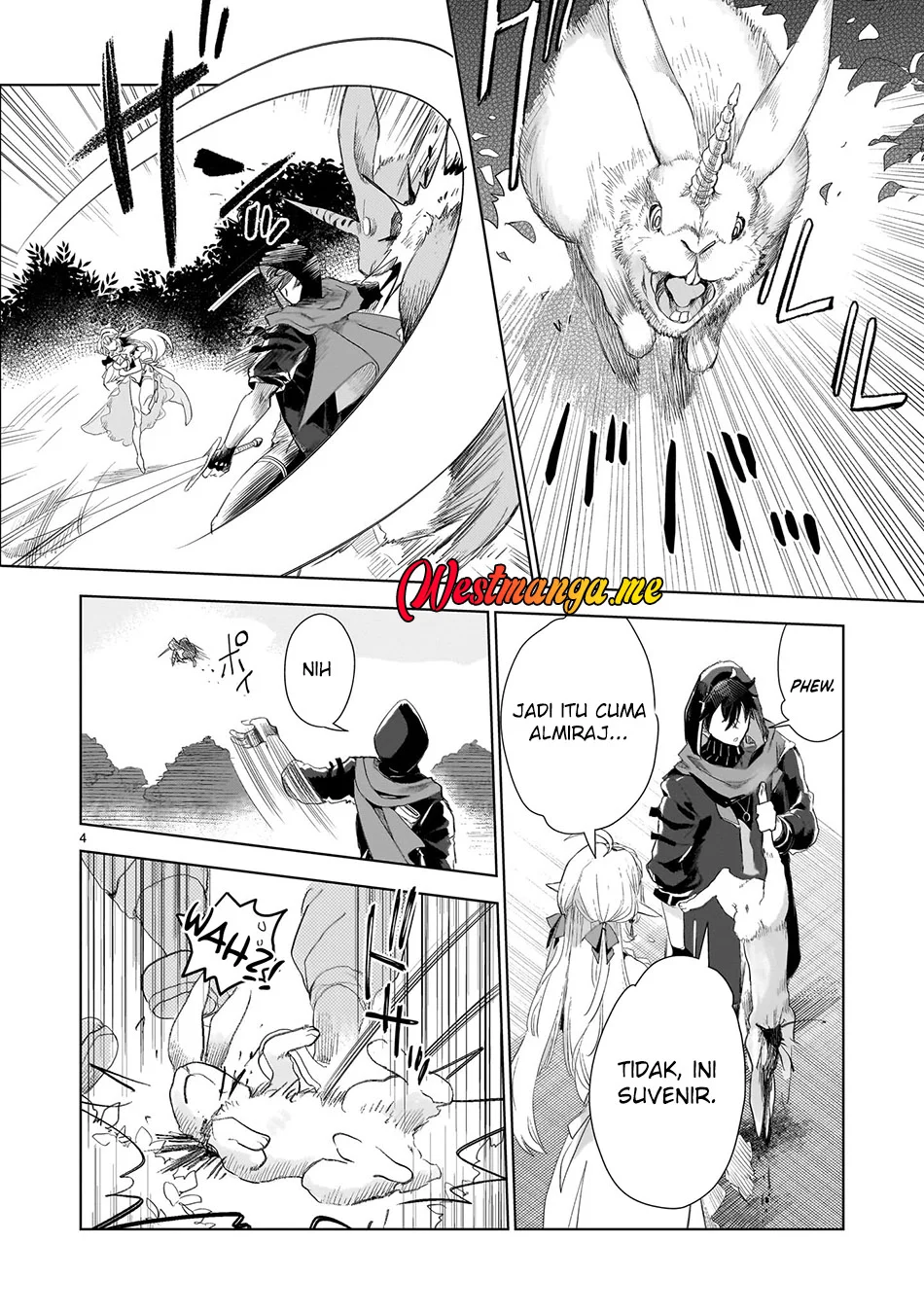 Elf Tsuma to Hajimeru Yuukyuu no Tabi ~Densetsu no Yuusha, Aisuru Elf to Tomoni 100-nen Mae ni Sukutta Sekai wo Tabisuru~ Chapter 3 - halaman 5