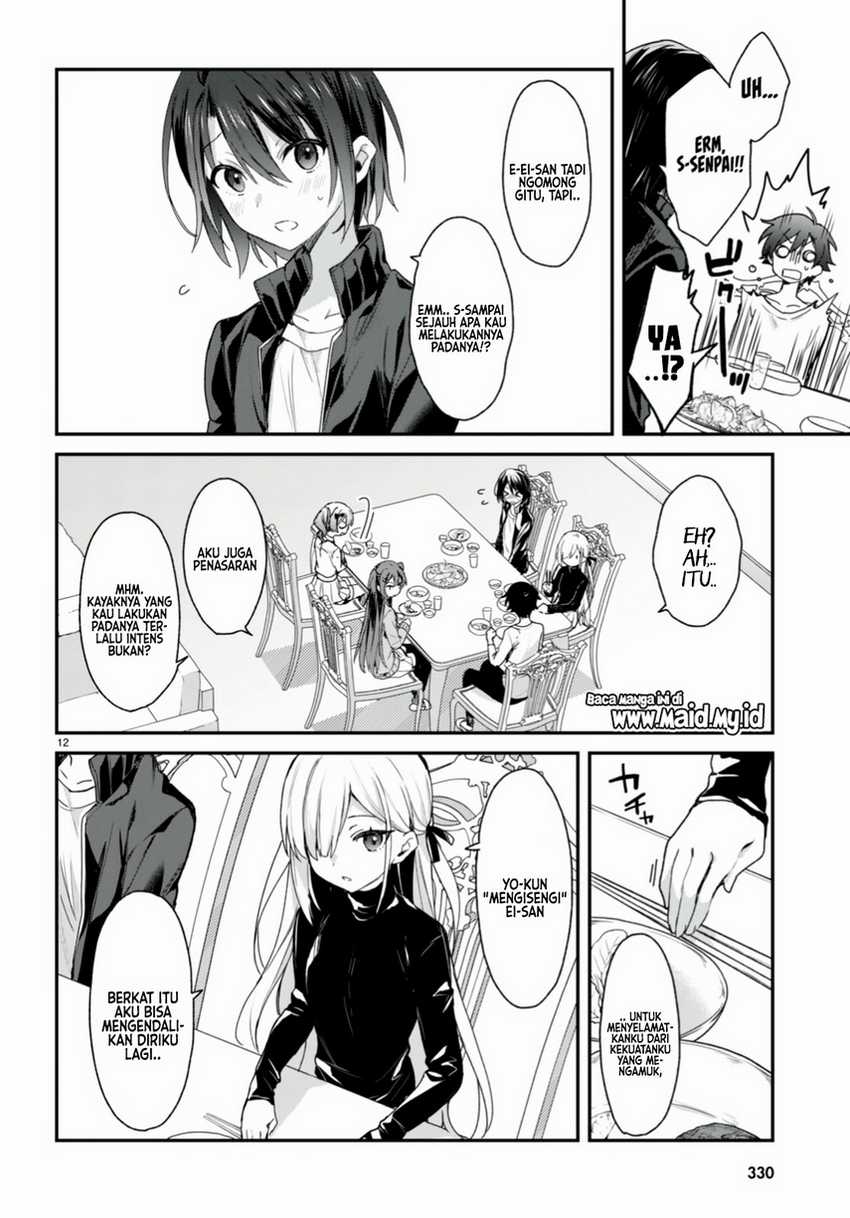 Elf wa Yoru wo Omachikane Chapter 14 - halaman 14