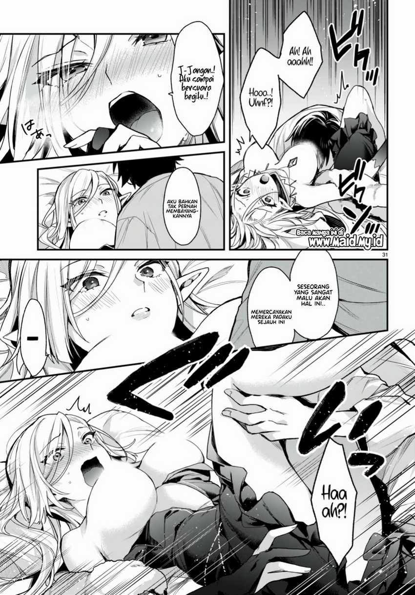Elf wa Yoru wo Omachikane Chapter 15 - halaman 33