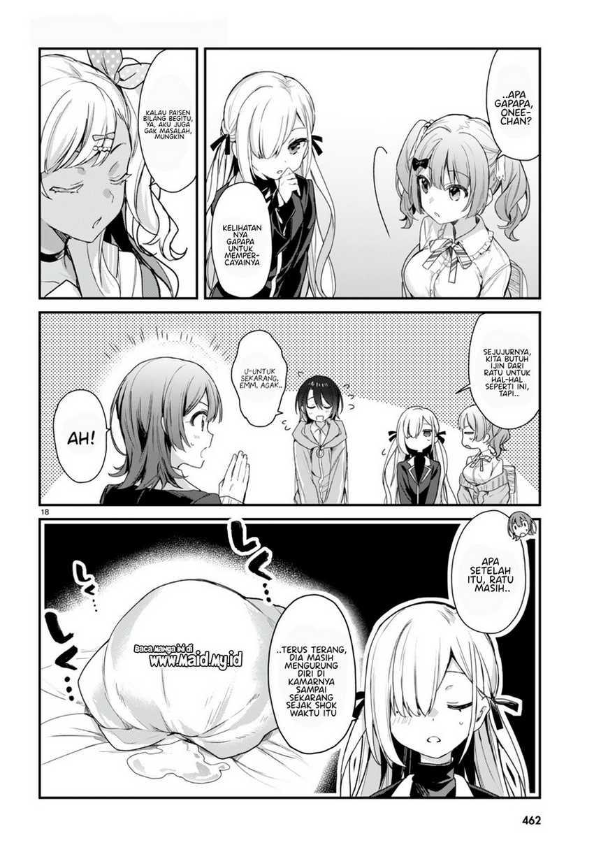Elf wa Yoru wo Omachikane Chapter 18 - halaman 20