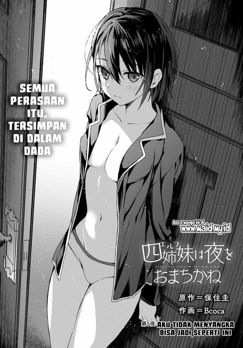 Elf wa Yoru wo Omachikane Chapter 5 - halaman 4