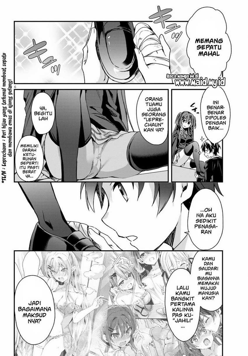 Elf wa Yoru wo Omachikane Chapter 5 - halaman 8