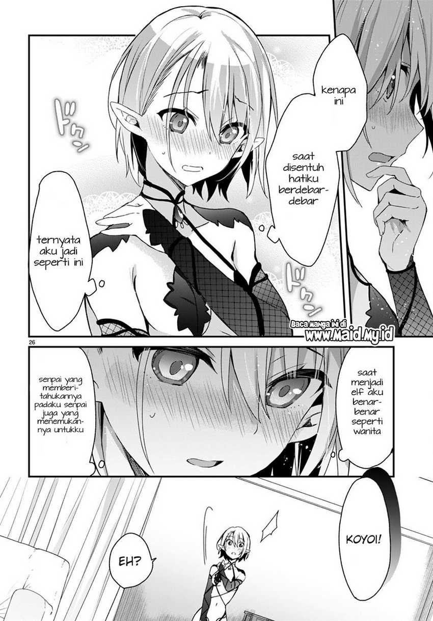 Elf wa Yoru wo Omachikane Chapter 7 - halaman 28