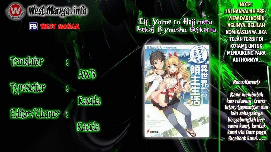 Elf Yome to Hajimeru Isekai Ryoushu Seikatsu Chapter 2 - halaman 2
