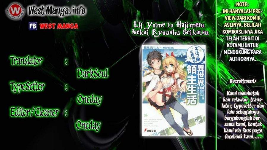 Elf Yome to Hajimeru Isekai Ryoushu Seikatsu Chapter 4 - halaman 2