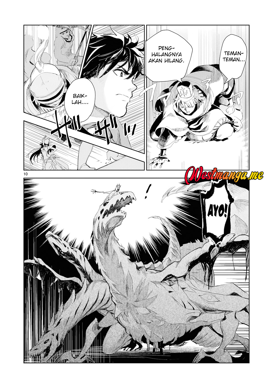 Elf-zuma to Hajimeru Yuukyuu no Tabi: Densetsu no Yuusha, Aisuru Elf to Tomo ni 100-nen Mae ni Sukutta Sekai wo Tabisuru Chapter 1 - halaman 10