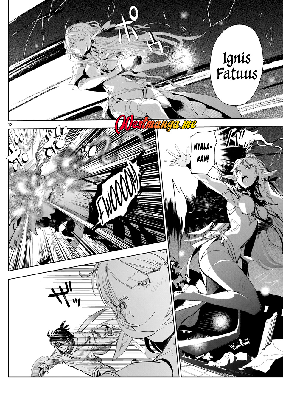 Elf-zuma to Hajimeru Yuukyuu no Tabi: Densetsu no Yuusha, Aisuru Elf to Tomo ni 100-nen Mae ni Sukutta Sekai wo Tabisuru Chapter 1 - halaman 12