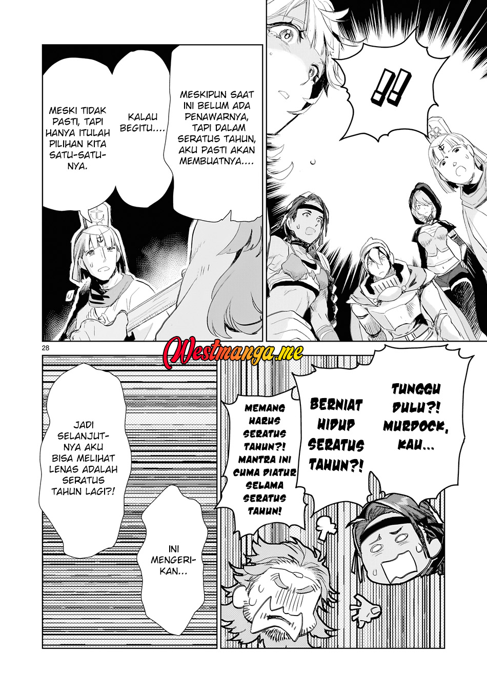 Elf-zuma to Hajimeru Yuukyuu no Tabi: Densetsu no Yuusha, Aisuru Elf to Tomo ni 100-nen Mae ni Sukutta Sekai wo Tabisuru Chapter 1 - halaman 24