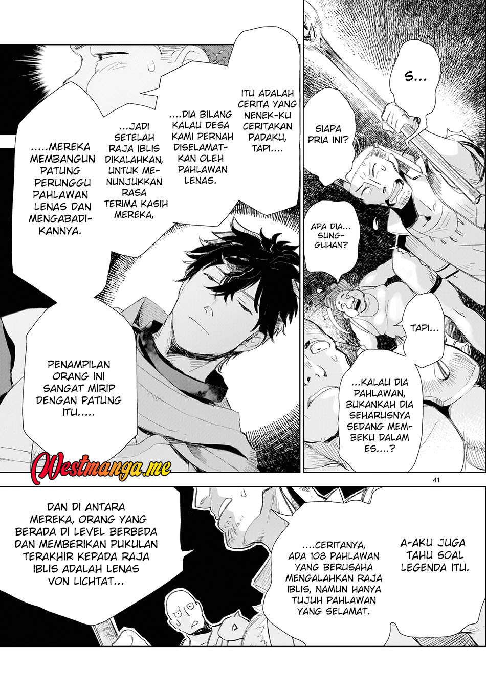 Elf-zuma to Hajimeru Yuukyuu no Tabi: Densetsu no Yuusha, Aisuru Elf to Tomo ni 100-nen Mae ni Sukutta Sekai wo Tabisuru Chapter 1 - halaman 35