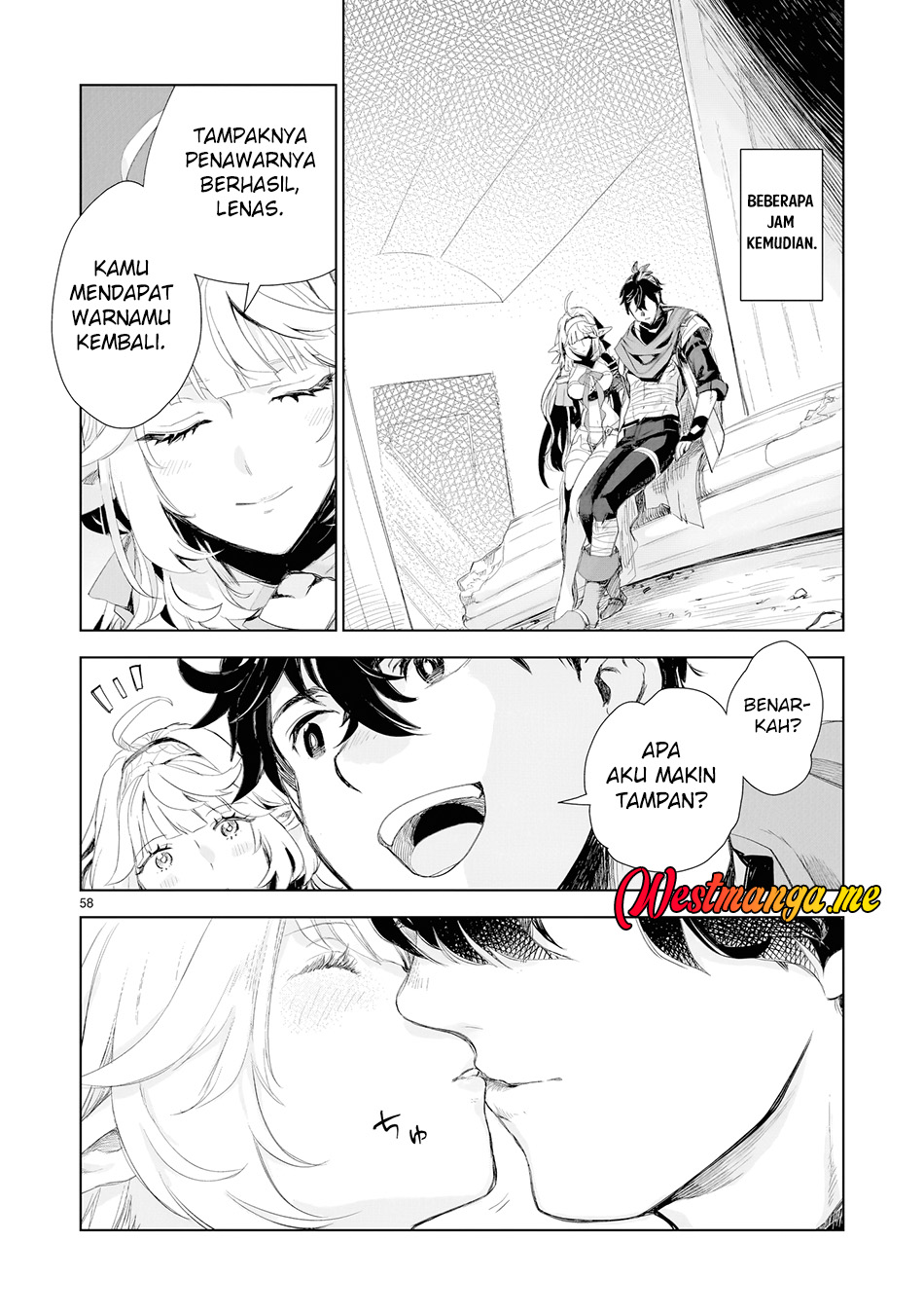 Elf-zuma to Hajimeru Yuukyuu no Tabi: Densetsu no Yuusha, Aisuru Elf to Tomo ni 100-nen Mae ni Sukutta Sekai wo Tabisuru Chapter 1 - halaman 50
