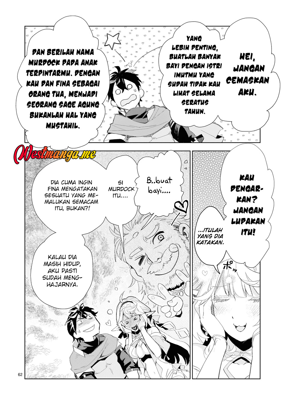 Elf-zuma to Hajimeru Yuukyuu no Tabi: Densetsu no Yuusha, Aisuru Elf to Tomo ni 100-nen Mae ni Sukutta Sekai wo Tabisuru Chapter 1 - halaman 54
