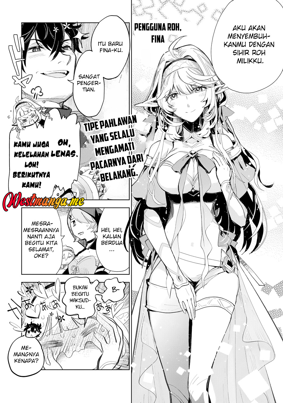 Elf-zuma to Hajimeru Yuukyuu no Tabi: Densetsu no Yuusha, Aisuru Elf to Tomo ni 100-nen Mae ni Sukutta Sekai wo Tabisuru Chapter 1 - halaman 7