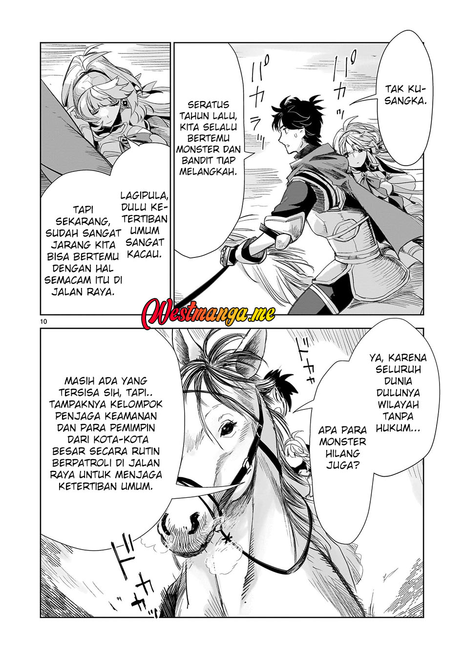 Elf-zuma to Hajimeru Yuukyuu no Tabi: Densetsu no Yuusha, Aisuru Elf to Tomo ni 100-nen Mae ni Sukutta Sekai wo Tabisuru Chapter 2 - halaman 10