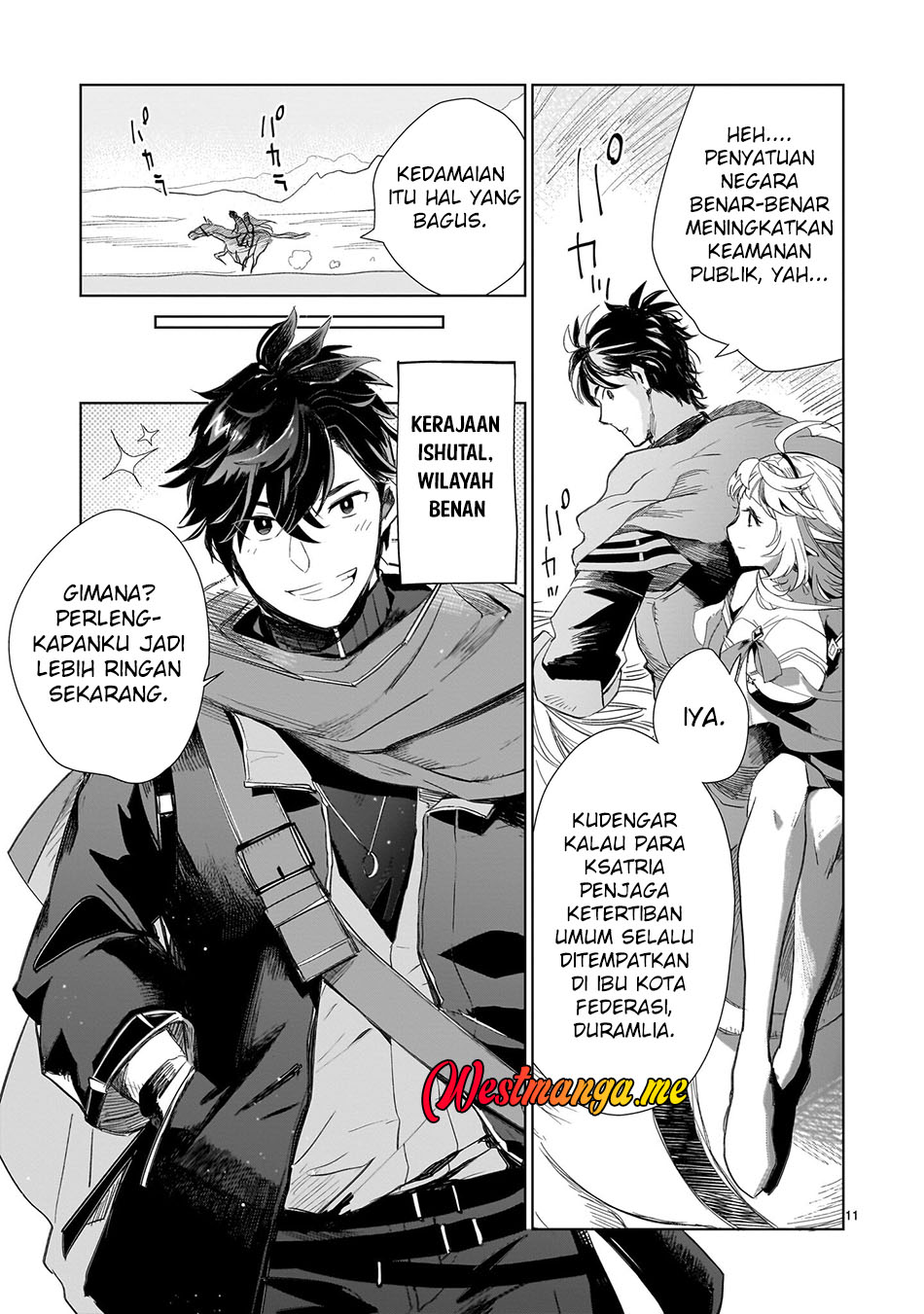 Elf-zuma to Hajimeru Yuukyuu no Tabi: Densetsu no Yuusha, Aisuru Elf to Tomo ni 100-nen Mae ni Sukutta Sekai wo Tabisuru Chapter 2 - halaman 11