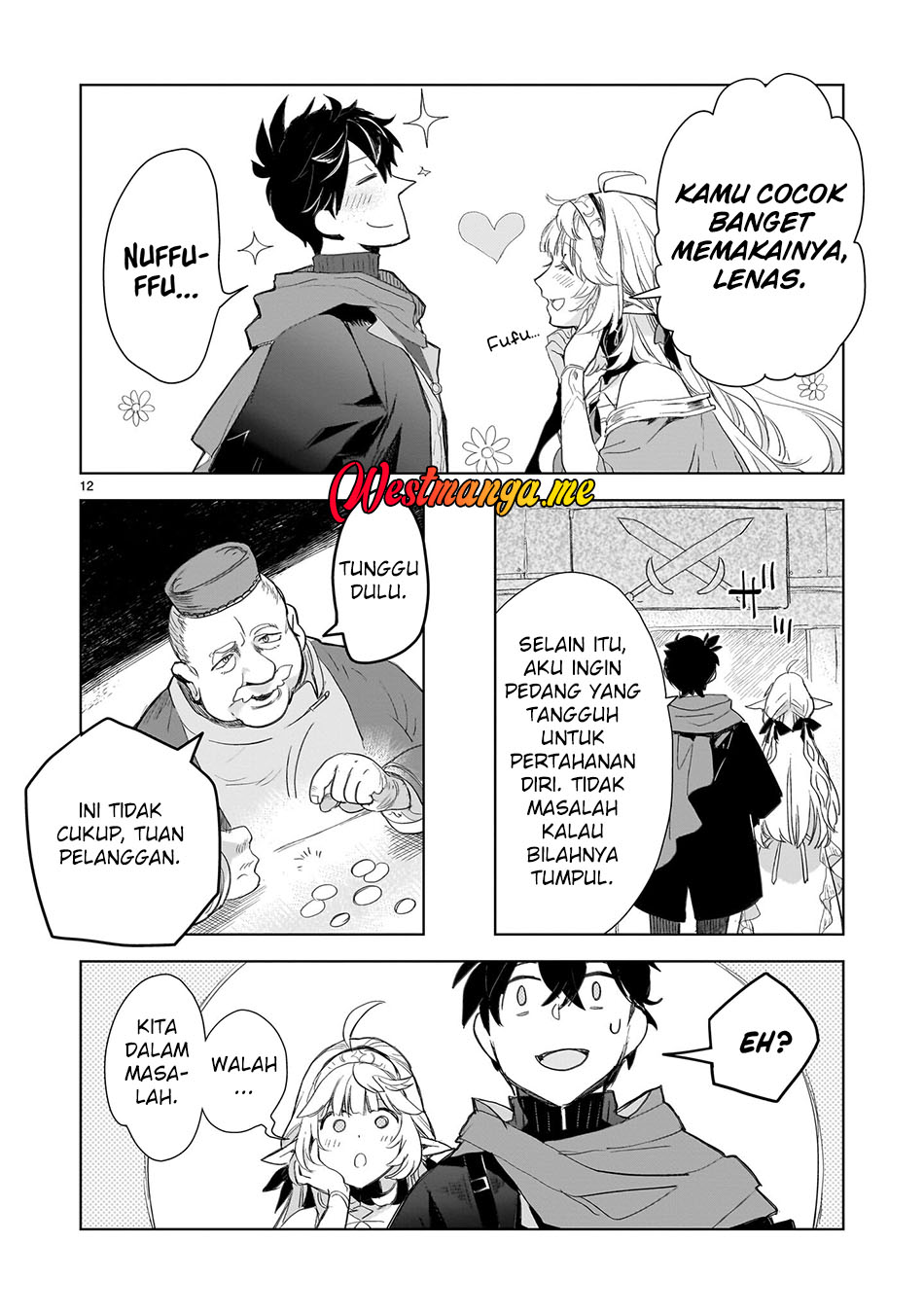Elf-zuma to Hajimeru Yuukyuu no Tabi: Densetsu no Yuusha, Aisuru Elf to Tomo ni 100-nen Mae ni Sukutta Sekai wo Tabisuru Chapter 2 - halaman 12