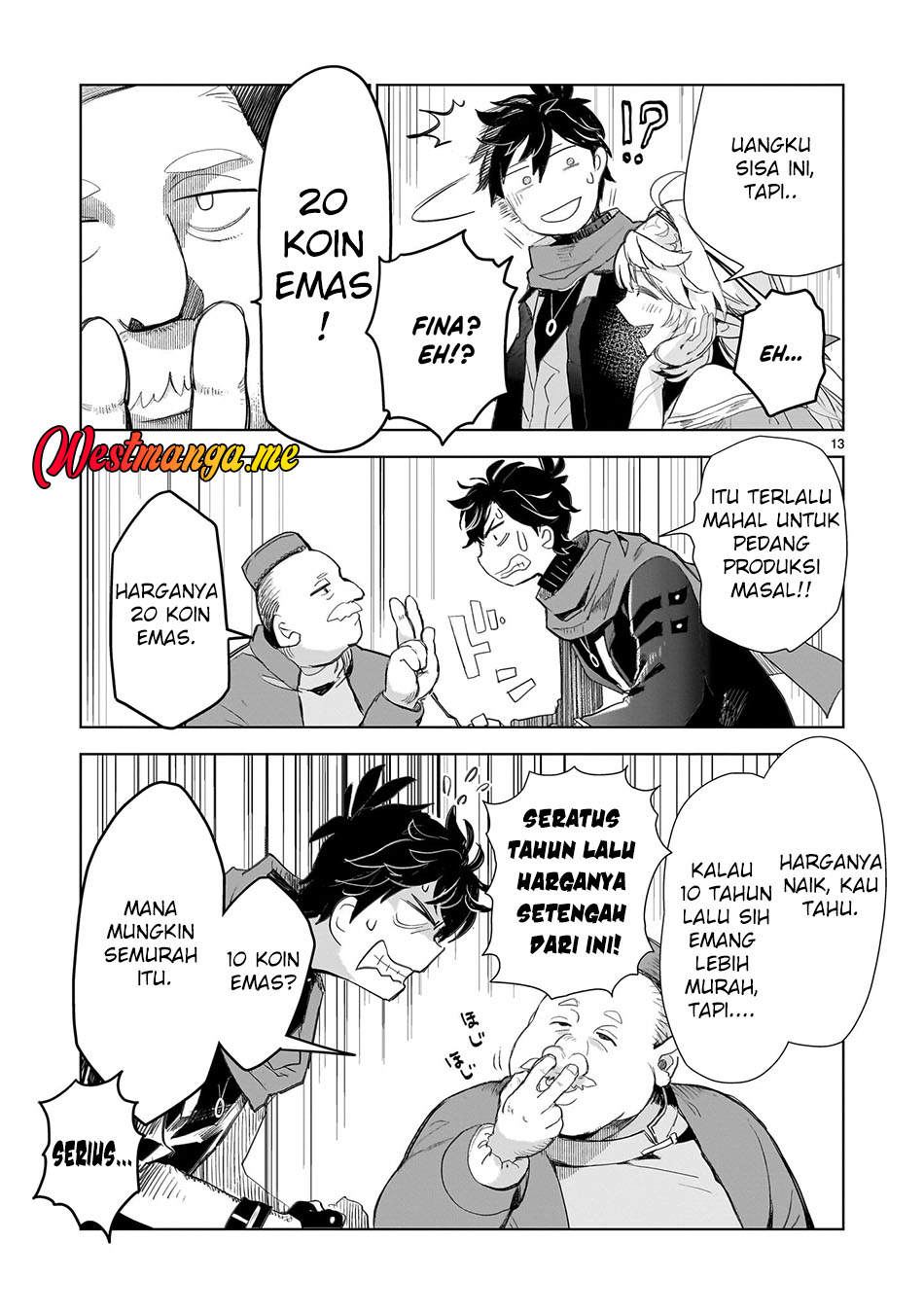 Elf-zuma to Hajimeru Yuukyuu no Tabi: Densetsu no Yuusha, Aisuru Elf to Tomo ni 100-nen Mae ni Sukutta Sekai wo Tabisuru Chapter 2 - halaman 13