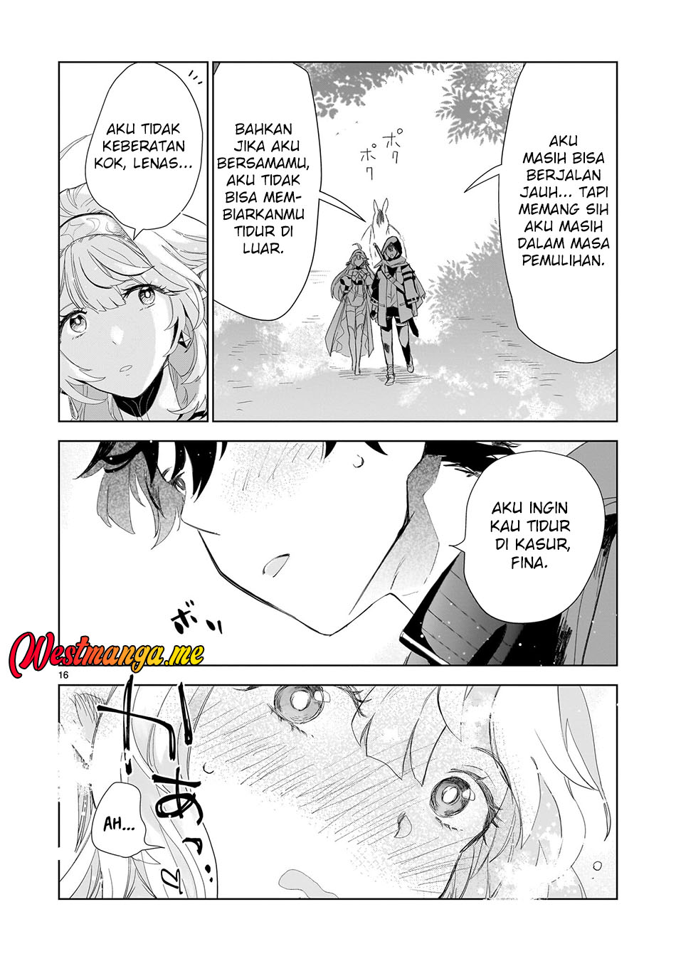 Elf-zuma to Hajimeru Yuukyuu no Tabi: Densetsu no Yuusha, Aisuru Elf to Tomo ni 100-nen Mae ni Sukutta Sekai wo Tabisuru Chapter 2 - halaman 16