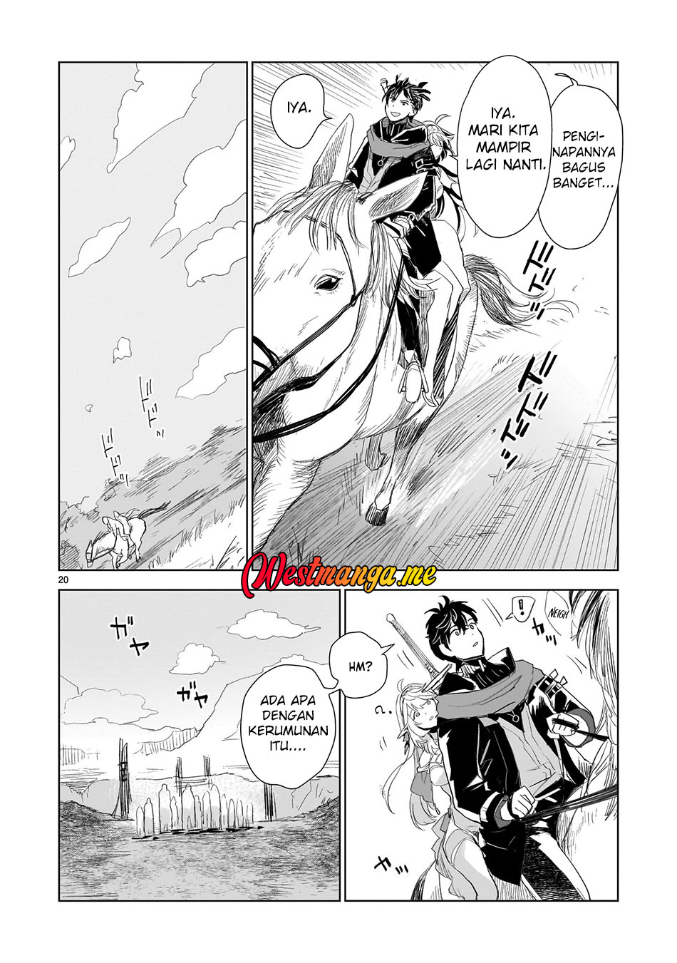 Elf-zuma to Hajimeru Yuukyuu no Tabi: Densetsu no Yuusha, Aisuru Elf to Tomo ni 100-nen Mae ni Sukutta Sekai wo Tabisuru Chapter 2 - halaman 20