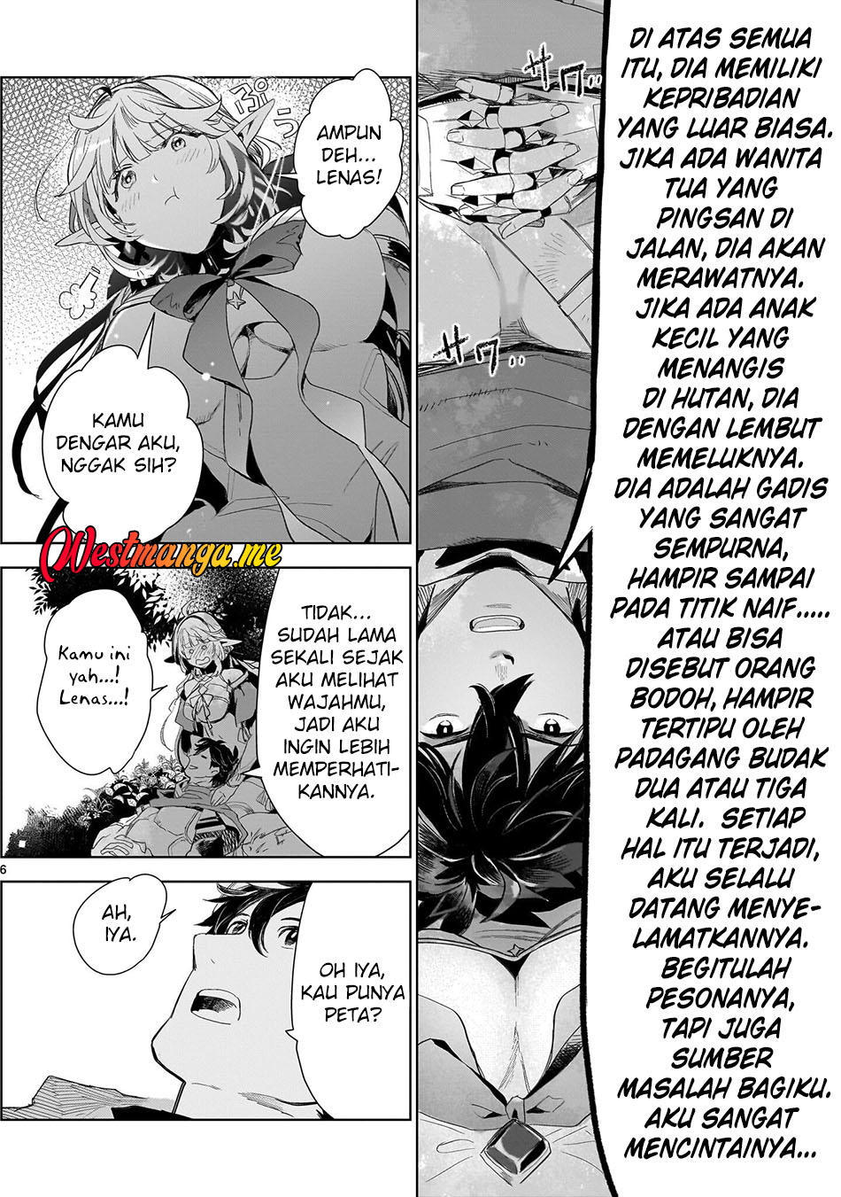 Elf-zuma to Hajimeru Yuukyuu no Tabi: Densetsu no Yuusha, Aisuru Elf to Tomo ni 100-nen Mae ni Sukutta Sekai wo Tabisuru Chapter 2 - halaman 6