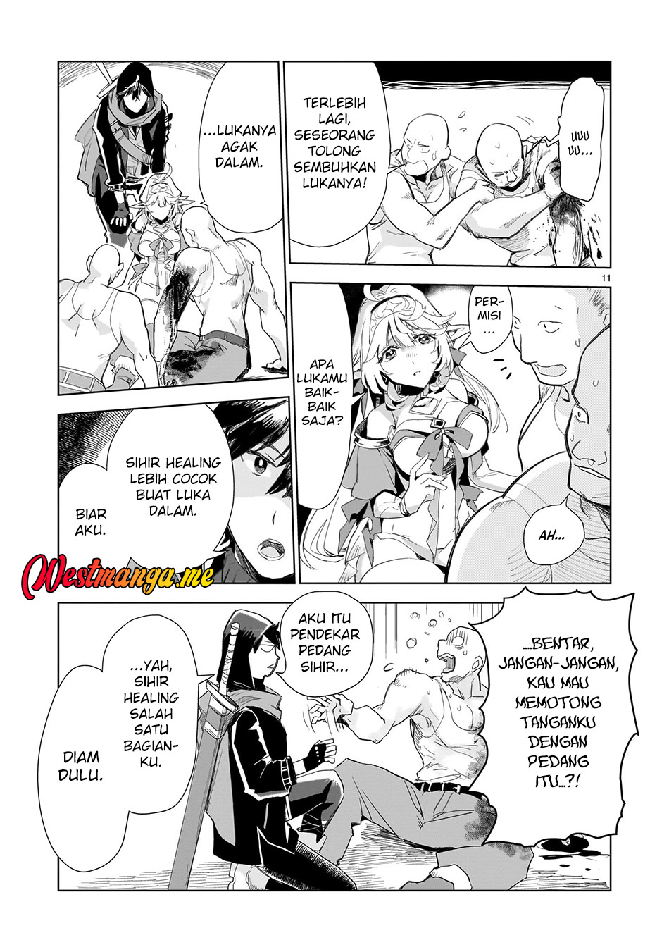 Elf-zuma to Hajimeru Yuukyuu no Tabi: Densetsu no Yuusha, Aisuru Elf to Tomo ni 100-nen Mae ni Sukutta Sekai wo Tabisuru Chapter 3 - halaman 12