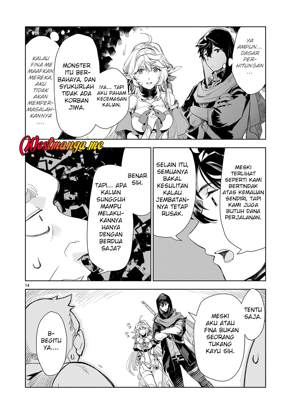 Elf-zuma to Hajimeru Yuukyuu no Tabi: Densetsu no Yuusha, Aisuru Elf to Tomo ni 100-nen Mae ni Sukutta Sekai wo Tabisuru Chapter 3 - halaman 15