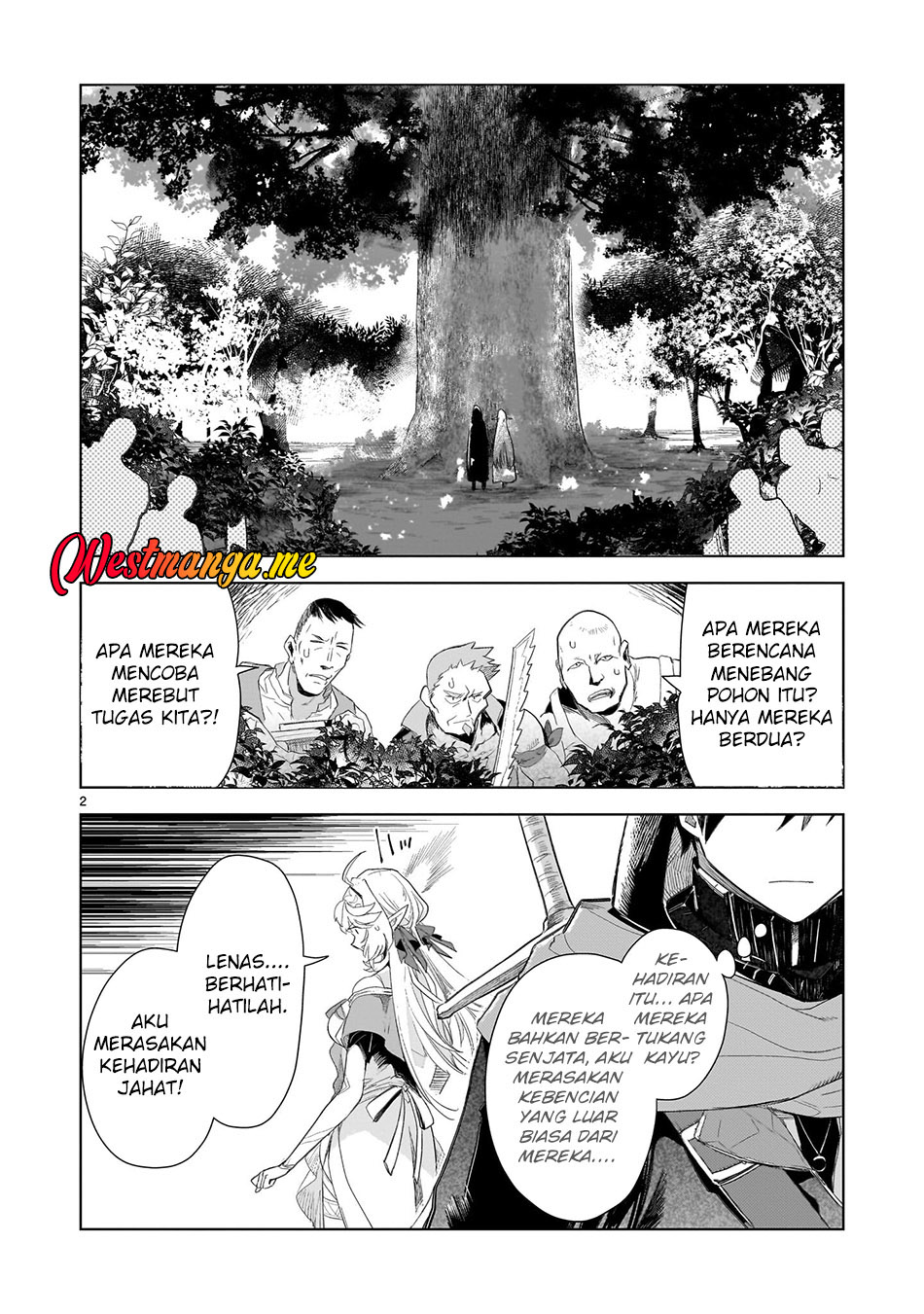 Elf-zuma to Hajimeru Yuukyuu no Tabi: Densetsu no Yuusha, Aisuru Elf to Tomo ni 100-nen Mae ni Sukutta Sekai wo Tabisuru Chapter 3 - halaman 3