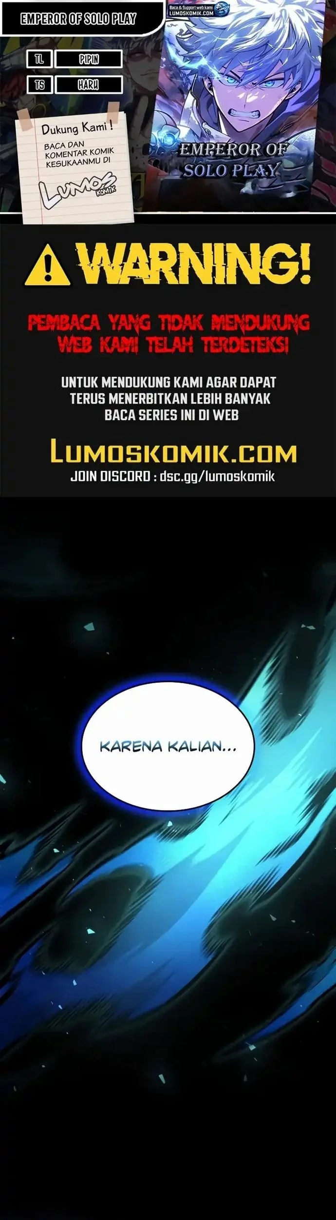 Emperor of Solo Play Chapter 40 - halaman 1