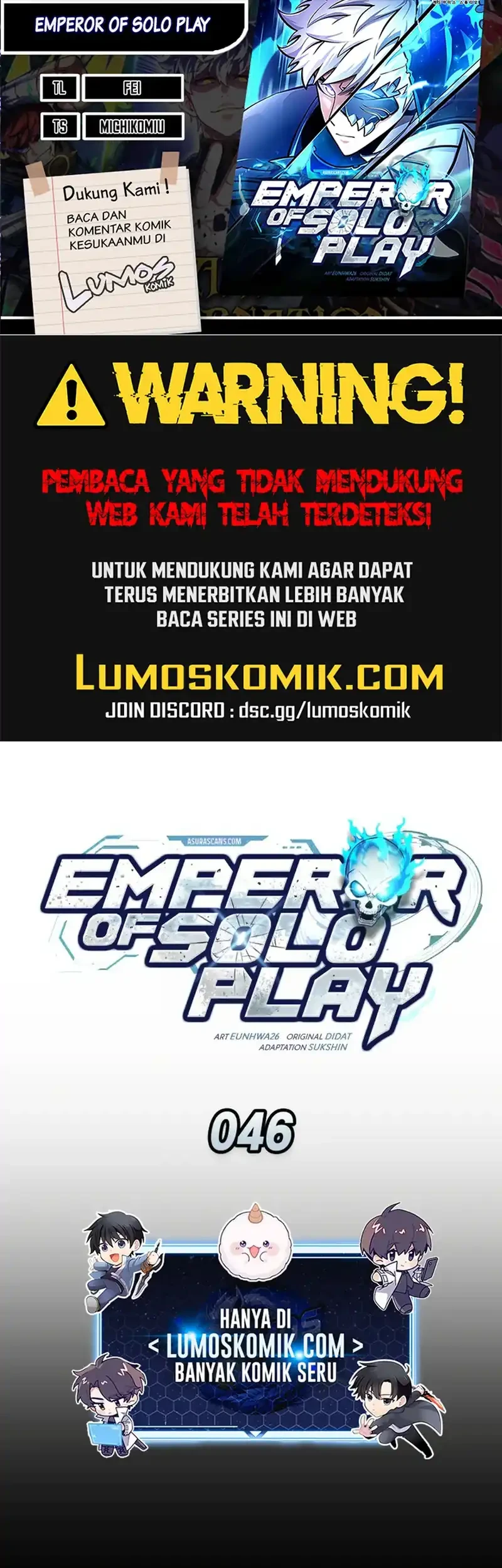 Emperor of Solo Play Chapter 46 - halaman 1