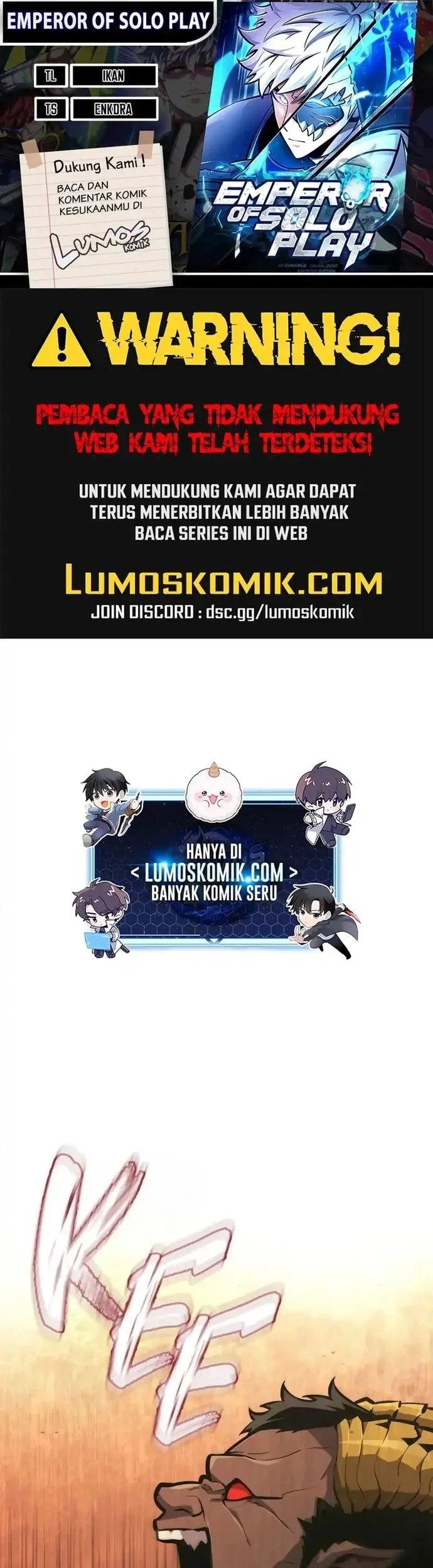Emperor of Solo Play Chapter 48 - halaman 1