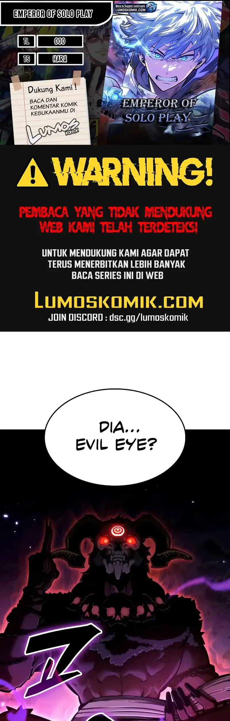 Emperor of Solo Play Chapter 52 - halaman 1
