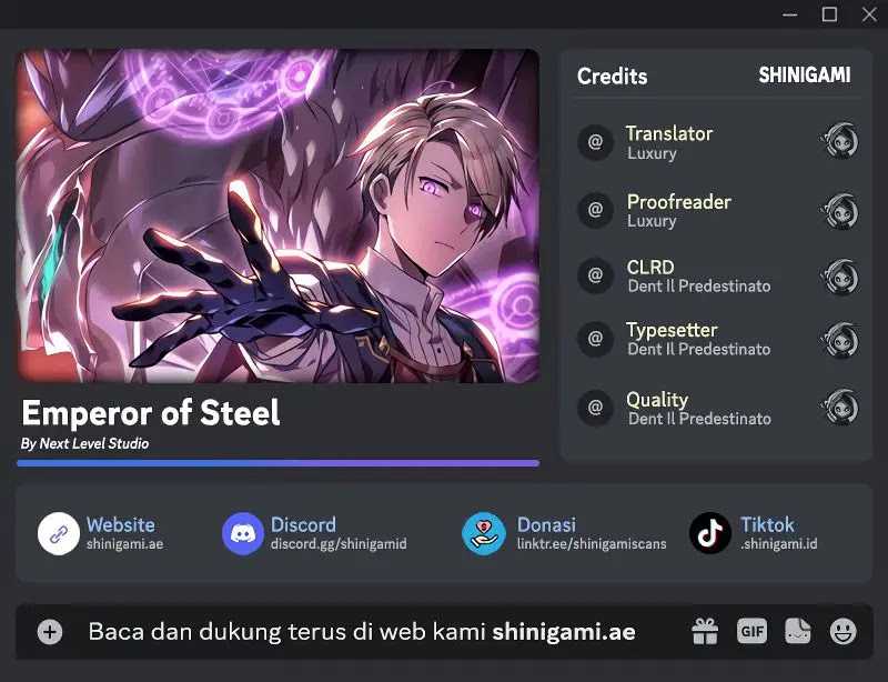 Emperor Of Steel Chapter 14 - halaman 1