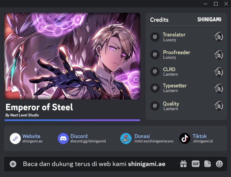 Emperor Of Steel Chapter 41 - halaman 1