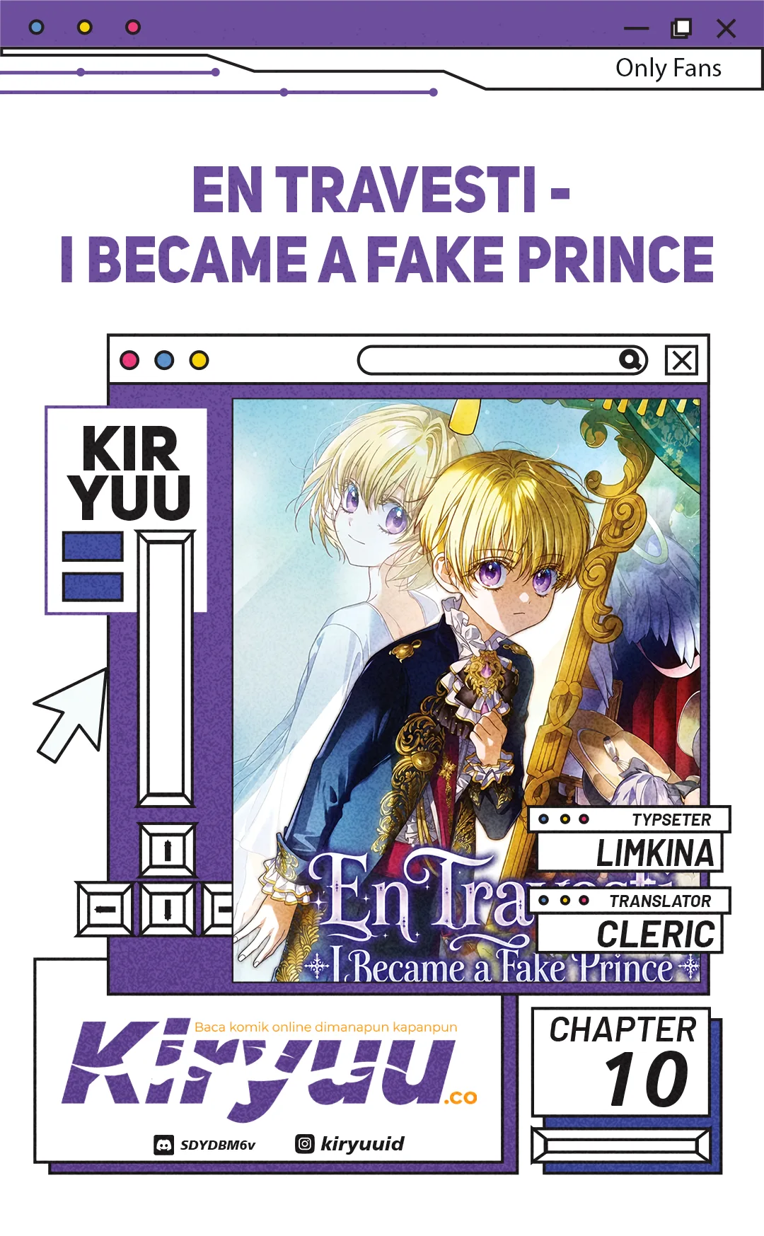 En Travesti - I Became a Fake Prince Chapter 10 - halaman 1