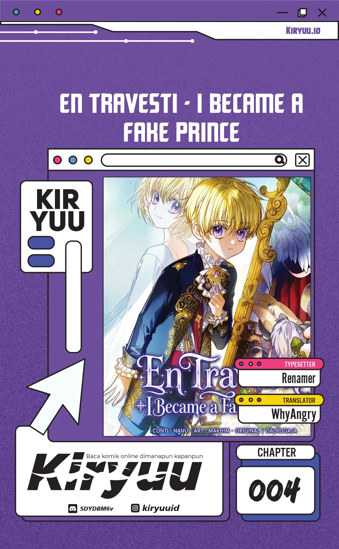 En Travesti - I Became a Fake Prince Chapter 4 - halaman 1