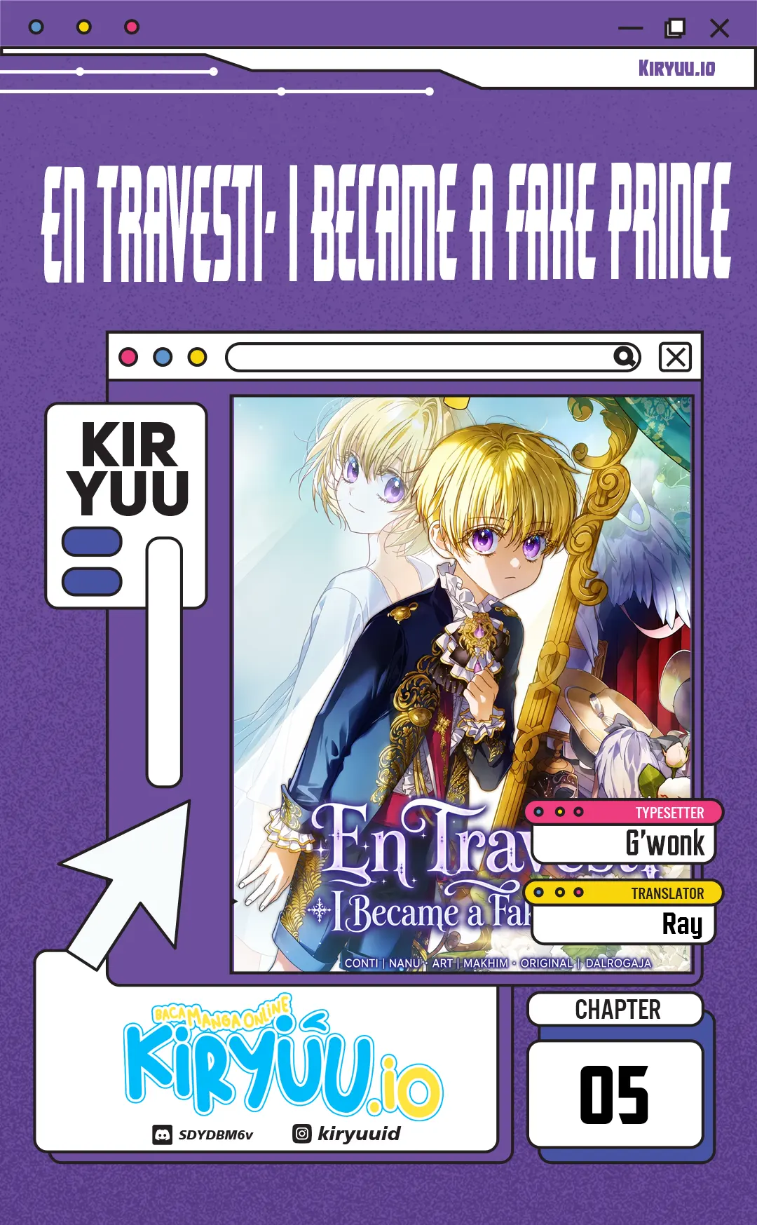 En Travesti - I Became a Fake Prince Chapter 5 - halaman 1