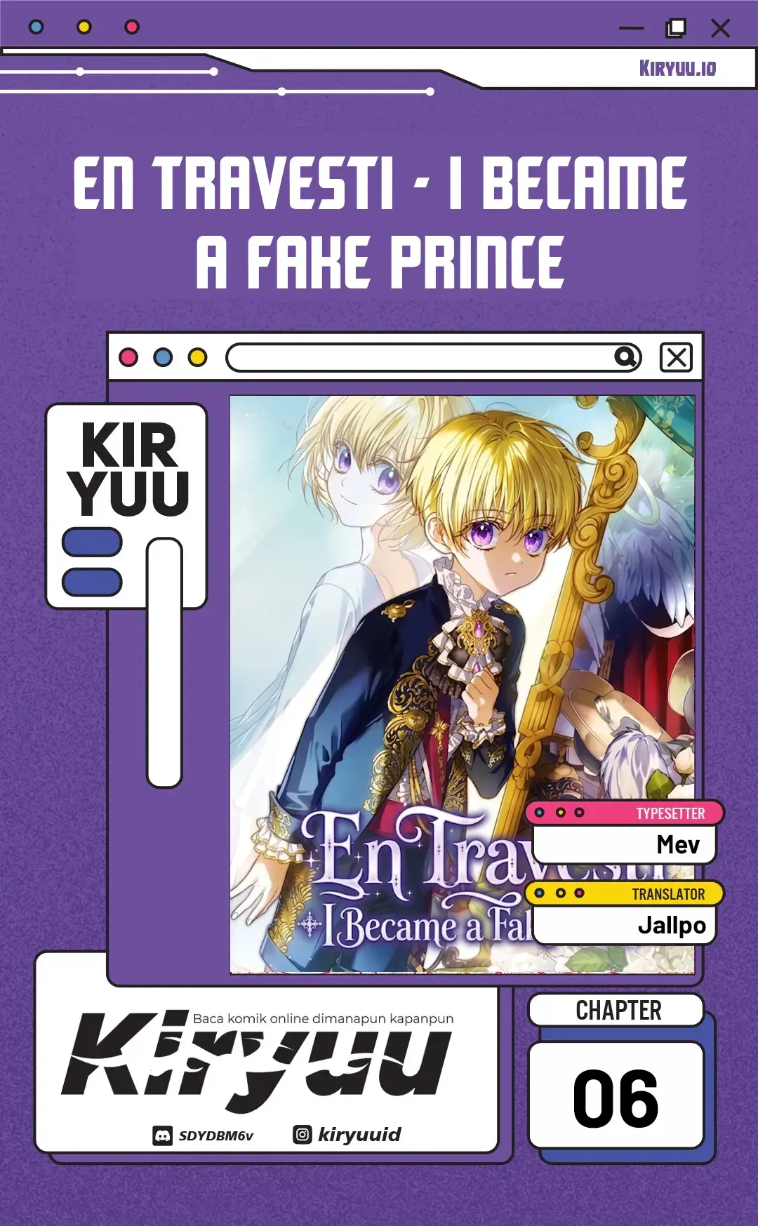 En Travesti - I Became a Fake Prince Chapter 6 - halaman 1
