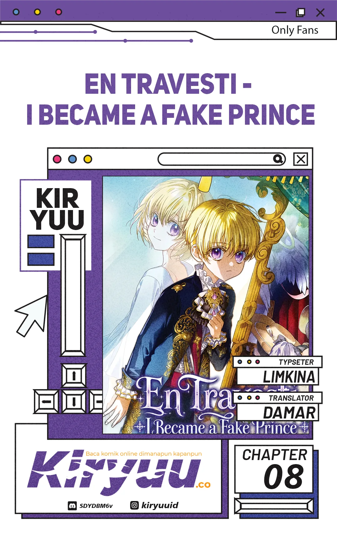 En Travesti - I Became a Fake Prince Chapter 8 - halaman 1