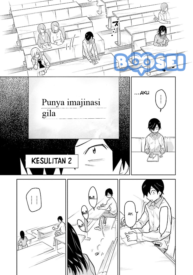 Enami-kun wa Ikiru no ga Tsurai Chapter 1 - halaman 13