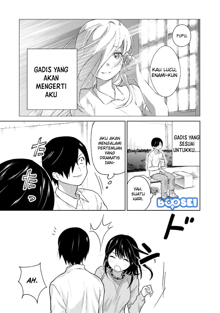 Enami-kun wa Ikiru no ga Tsurai Chapter 1 - halaman 21