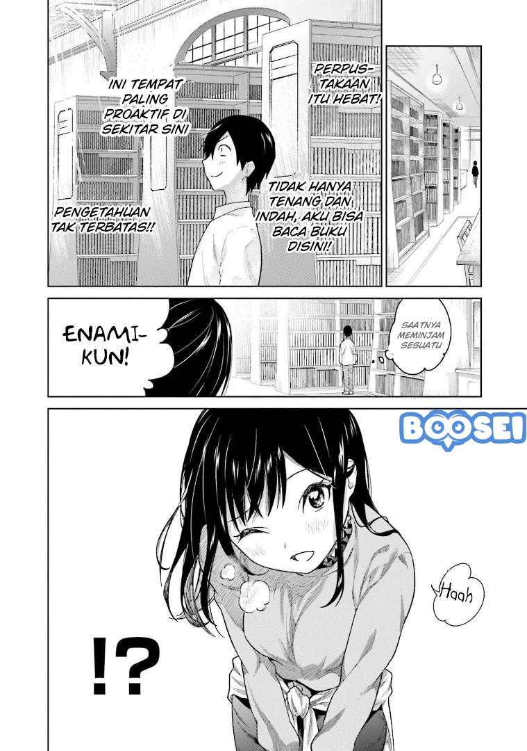 Enami-kun wa Ikiru no ga Tsurai Chapter 1 - halaman 24