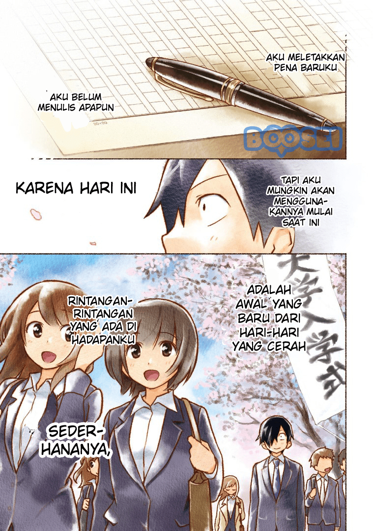 Enami-kun wa Ikiru no ga Tsurai Chapter 1 - halaman 3