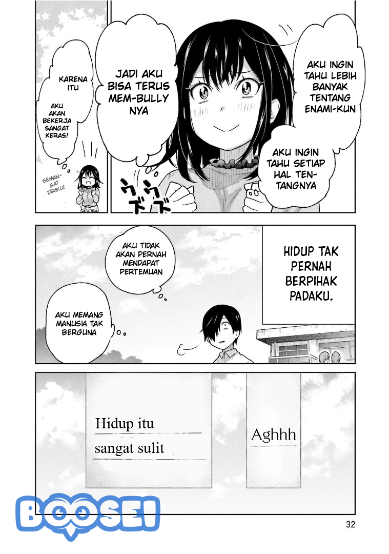Enami-kun wa Ikiru no ga Tsurai Chapter 1 - halaman 32