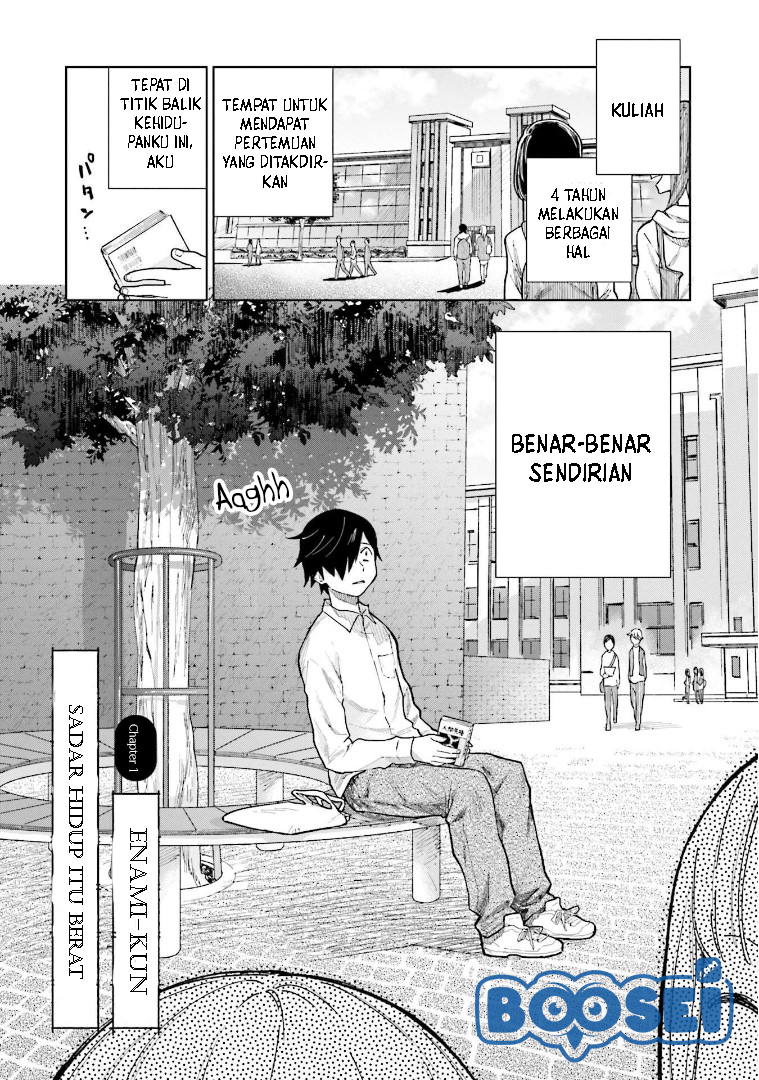 Enami-kun wa Ikiru no ga Tsurai Chapter 1 - halaman 5