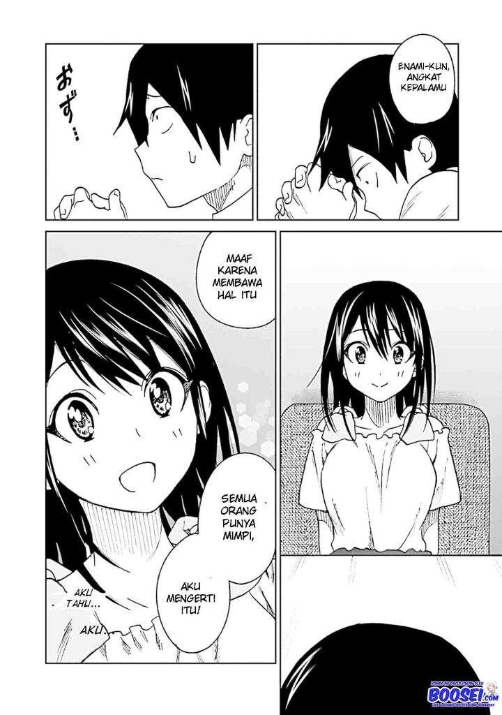 Enami-kun wa Ikiru no ga Tsurai Chapter 14 - halaman 18